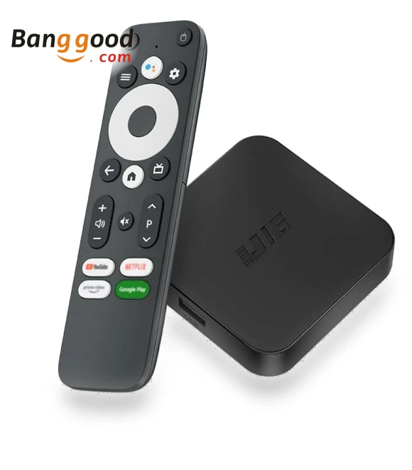 Android TV Box 2GB/16GB 4K UHD with Voice Remote — TVs