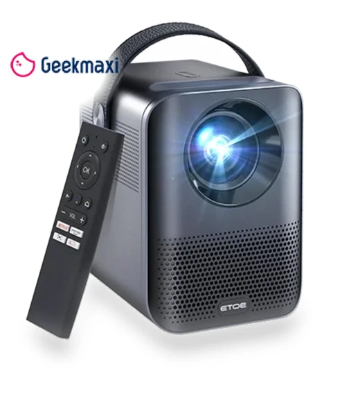 D2 Pro Smart Projector with Android TV — Projectors by ETOE