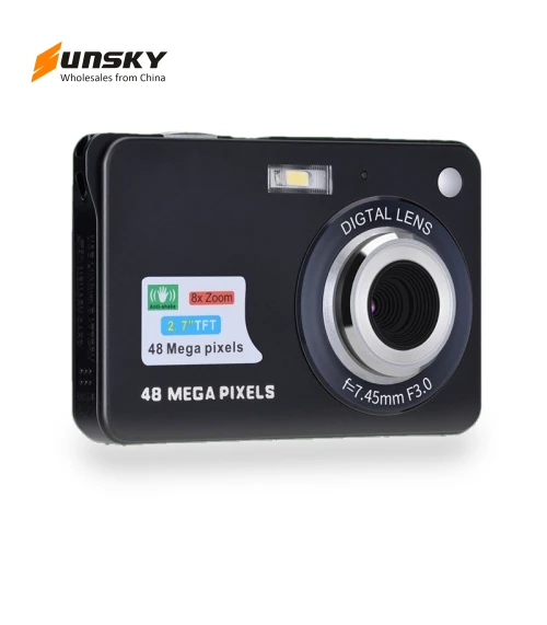 Digital Camera with 2.7" LCD Screen and HD Video Recording — Accessories by K09