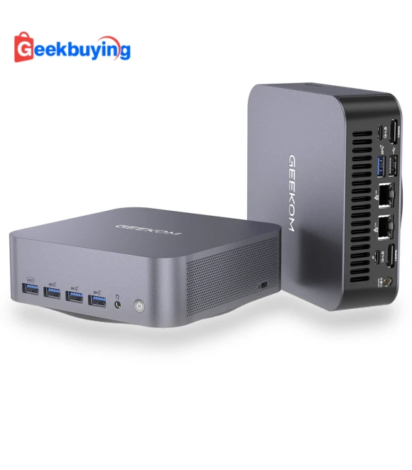 GT1 Mega AI Mini PC with Intel Core Ultra U9-185H — Laptops by GEEKOM