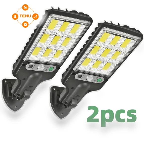 Solar Outdoor COB LED Sensor Lights — Portable Power Stations