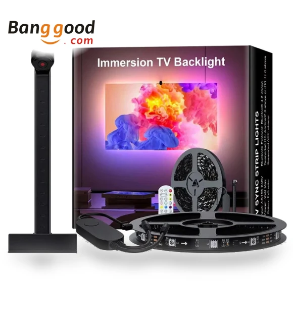 TV LED Backlight Strip with AR Color Sensor — Smart TV Light Bars