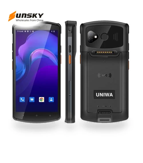 V7S Rugged PDA Phone with Barcode Scanner — Automation by UNIWA