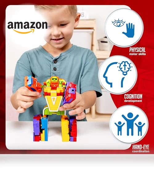Alphabet Robots Toys for Kids, ABC Learning Toys, Alphabots, Toddlers Education Toy — Infant & Early Childhood Playthings, JOYIN