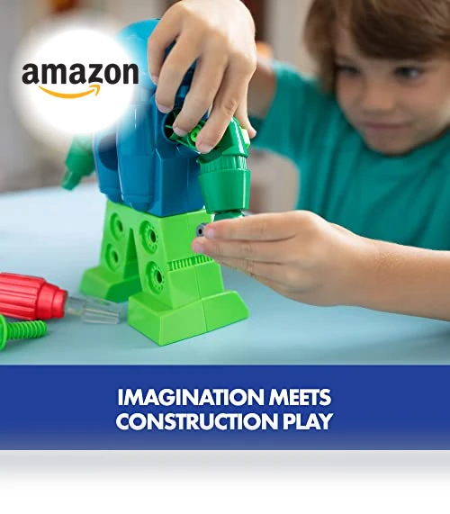 Design & Drill Robot Take Apart Toy, 23-Pieces, Preschool STEM Toy — Construction Kits, Educational Insights