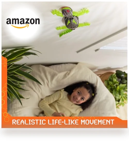 Rechargeable Remote Control Robot Gecko Toy for Kids — Interactive Figures & Robots, HEX BOTS