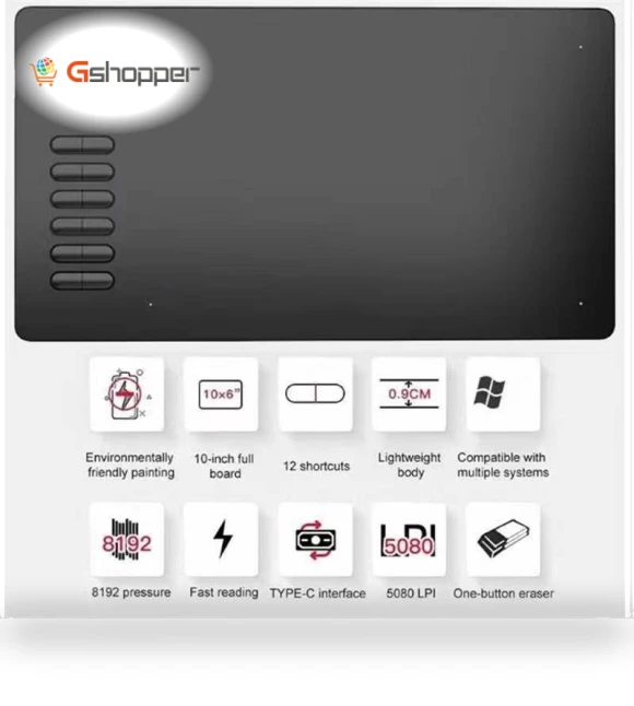 Smart Touch Electronic Drawing Board — Digital Drawing Tools, Huike