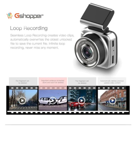 2-inch 1080FHD Car Recorder — Dashboard Cameras, Anytek