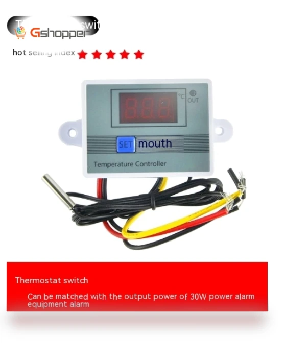 Digital LED Temperature Controller — Climate Control Devices