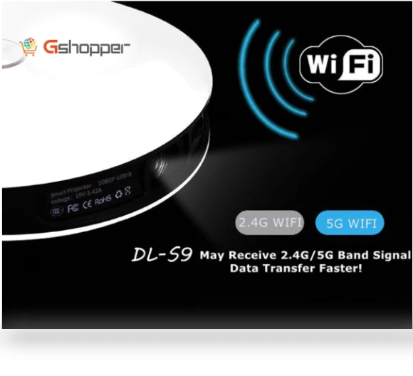 Smart HD Projector — Home Theater Projectors, WEJOY
