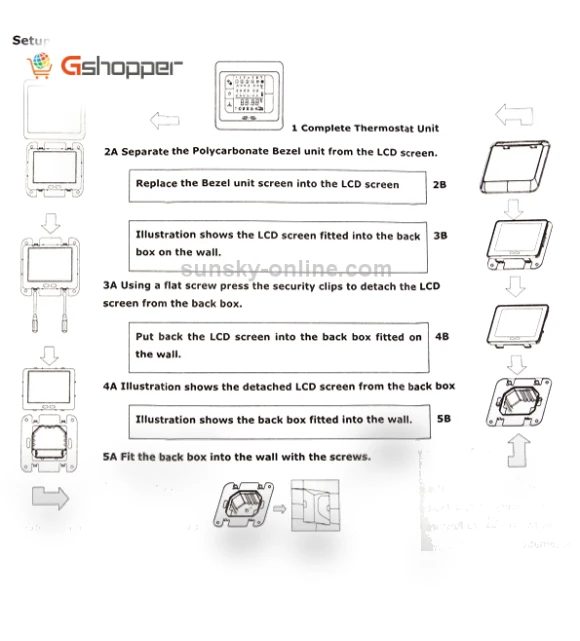 Temperature Regulator Touch Screen Heating Thermostat — Smart Climate Control