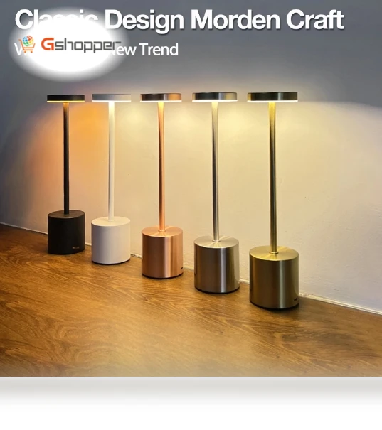 Touch Sensor LED Table Lamp — Desk & Table Lighting