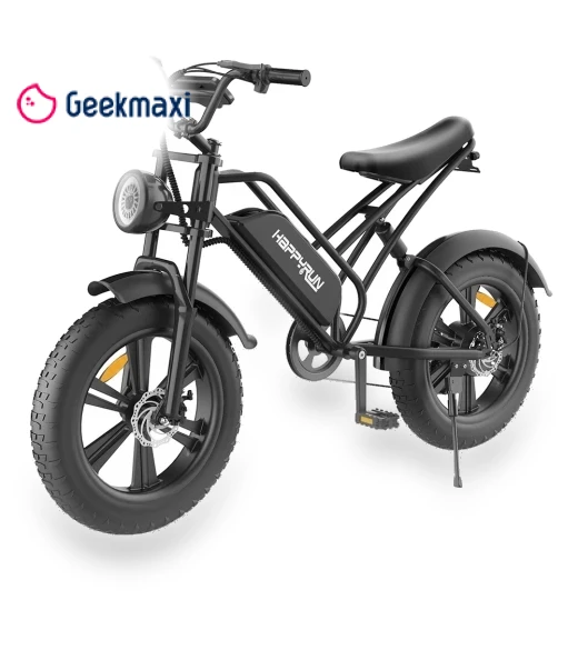 20 Inch Tire Retro Electric Bike — Electric Self-Balancing Scooters, Happyrun