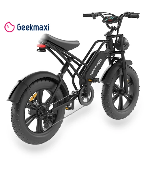 20 Inch Tire Retro Electric Bike — Electric Self-Balancing Scooters, Happyrun