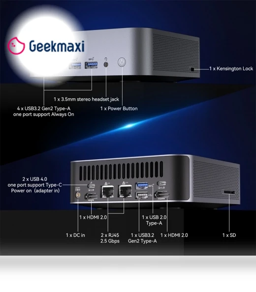 AI Mini PC — Compact Desktops, GEEKOM
