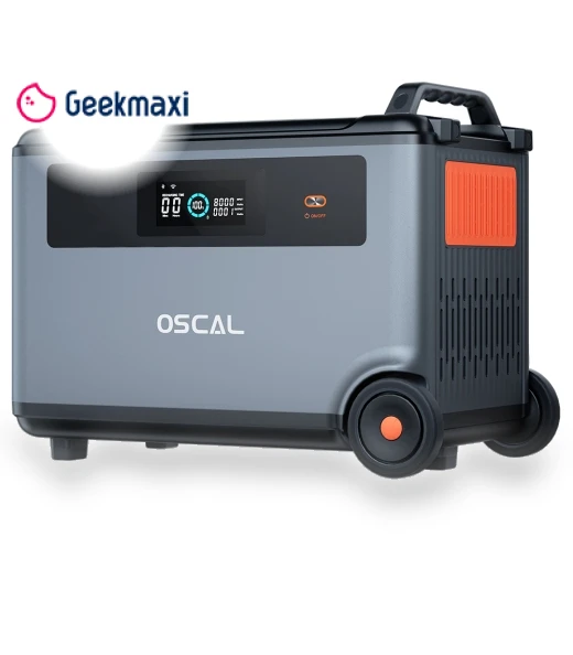 PowerMax6000 3600Wh 6000W Power Station with Battery Pack Kit — Generators, OSCAL