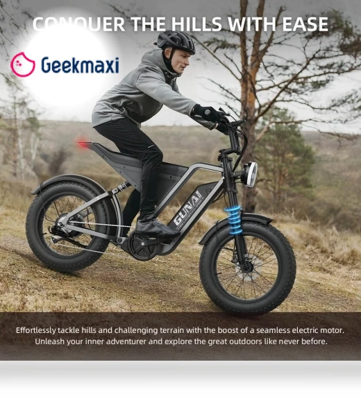Electric Mountain Bike — E-Bikes, GUNAI