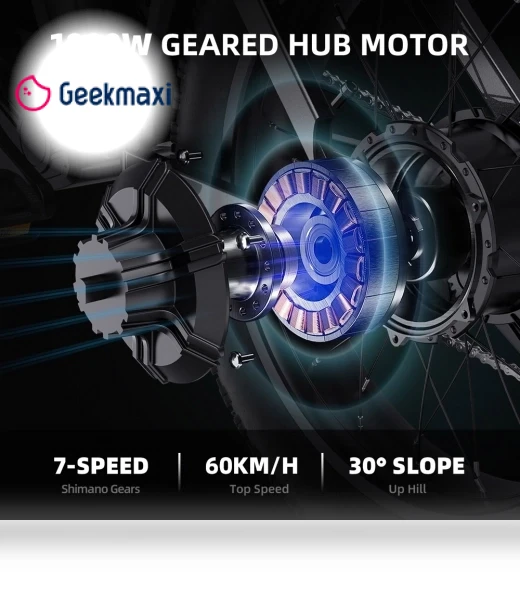 Electric Mountain Bike — E-Bikes, GUNAI