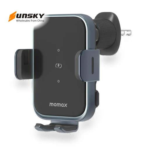 Dual Coil Induction Wireless Fast Charging Car Holder — Vehicle Power Solutions, MOMAX
