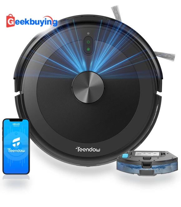 Robot Vacuum Cleaner and Mop — Smart Cleaning Robots, Teendow
