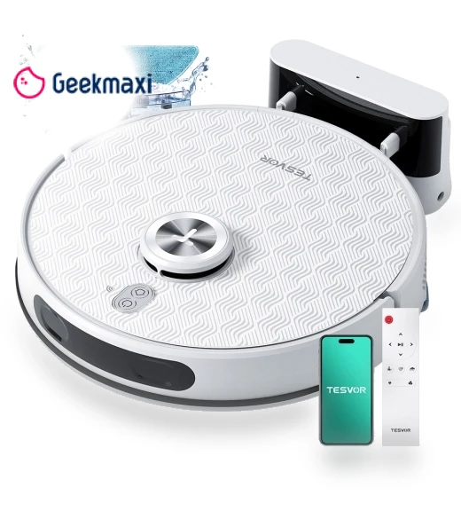 Robot Vacuum Cleaner with Wiping Function — Smart Cleaning Robots, Tesvor