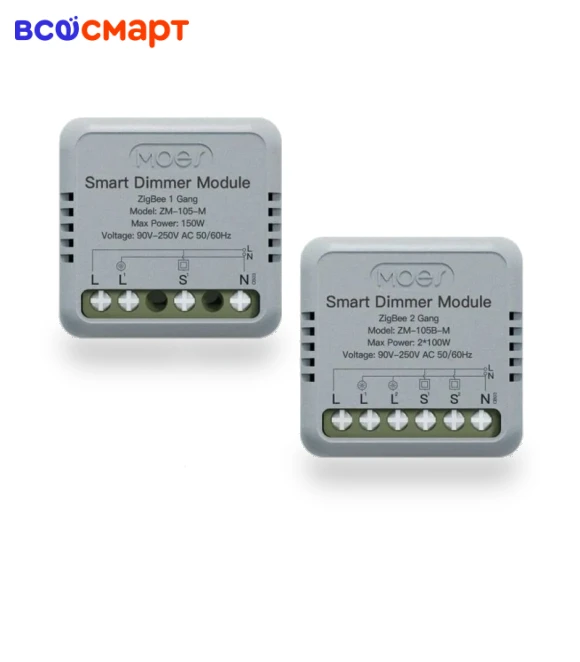 ZigBee Smart Switch Module — Dimmer Switches, MOES