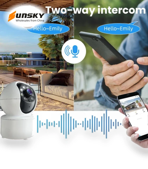 Mini 360 PTZ WiFi Surveillance Camera — Baby Monitors