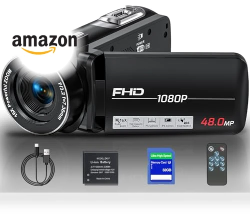 Full HD 1080P 48MP Camcorder — Camcorder