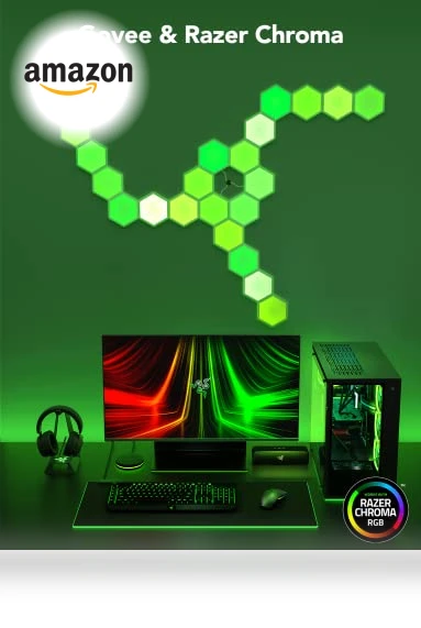 Hexagon LED Wall Lights — Wall Lighting, Govee