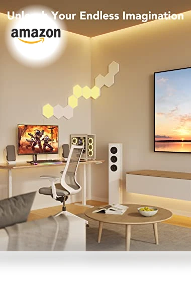 Hexagon LED Wall Lights — Wall Lighting, Govee