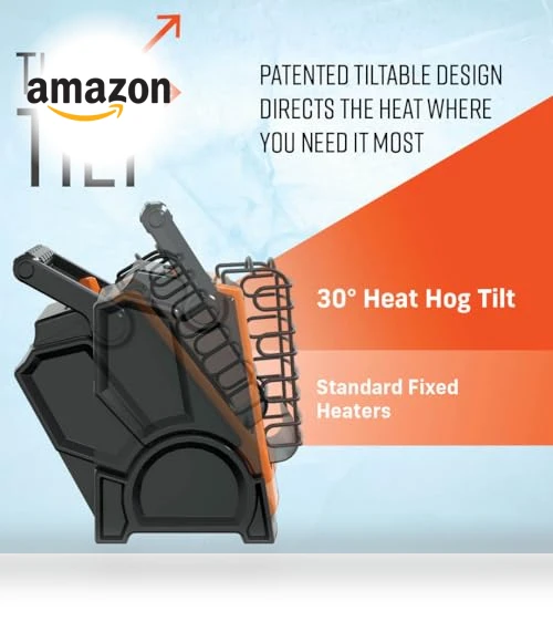 Portable Propane Radiant Space Heater — Portable Propane Heaters, Heat Hog