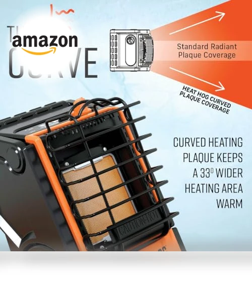 Portable Propane Radiant Space Heater — Portable Propane Heaters, Heat Hog