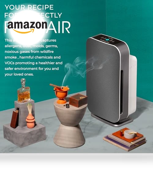Air Purifier with HEPA VOC/Smoke Filter — Activated Carbon Air Purifiers, Alen