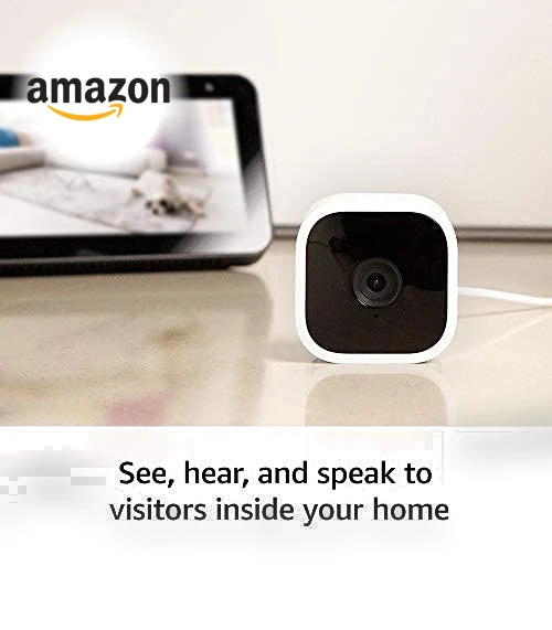 Compact indoor plug-in smart security camera — Security Cameras, Blink