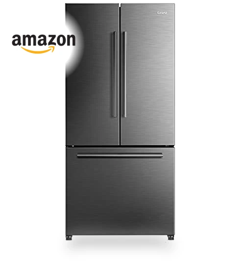 French Door Refrigerator with Installed Ice Maker and Bottom Freezer — Cooling Solutions, Galanz