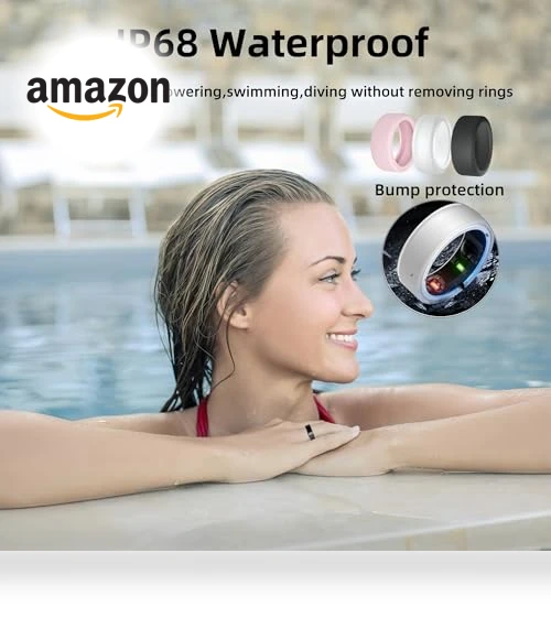 Health Fitness Tracker Ring — Wearable Accessories, UniJethro