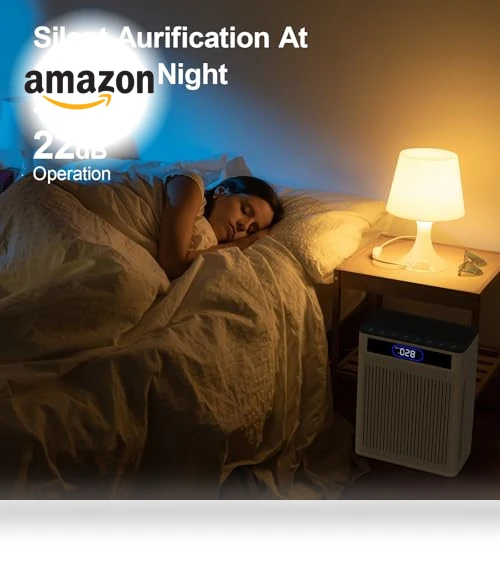 HEPA Air Purifier for Large Rooms — Activated Carbon Air Purifiers, AJR