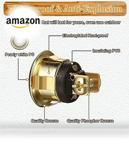 Lighted Doorbell Button Wired — Chimes, Dreyoo