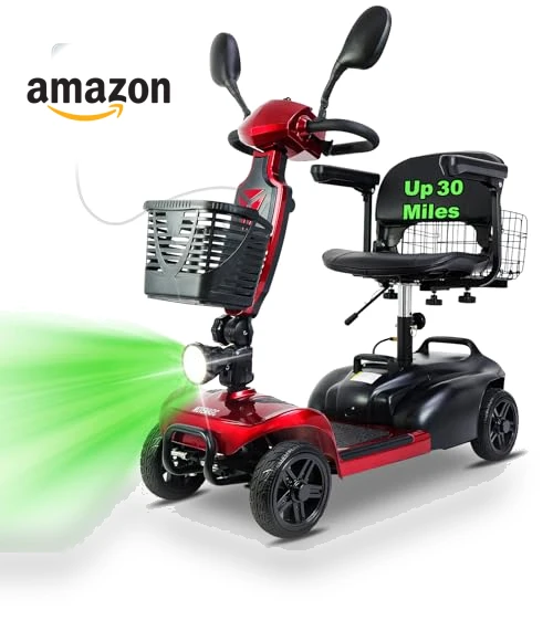 Long Range Travel Mobility Scooter — Mobility Scooters, MOVEMAGIC