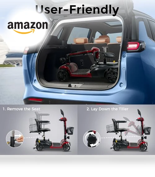 Long Range Travel Mobility Scooter — Mobility Scooters, MOVEMAGIC