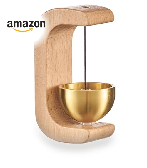 Magnetic Shopkeepers Bell Wood Doorbell Wind Chime — Chimes, EDINGM