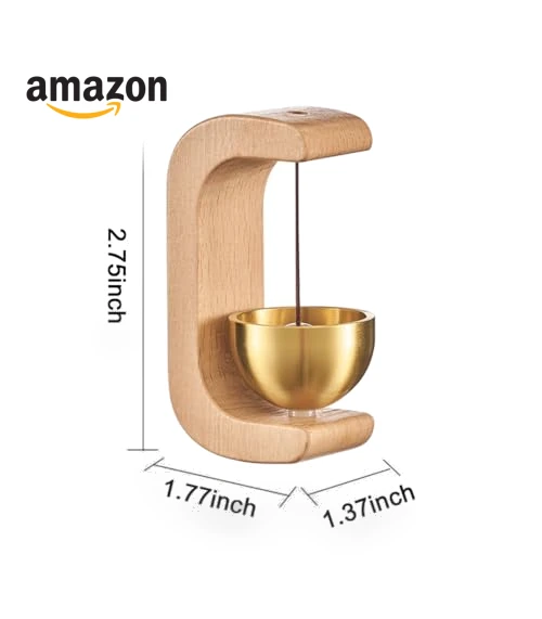Magnetic Shopkeepers Bell Wood Doorbell Wind Chime — Chimes, EDINGM