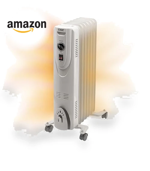 Oil-Filled Radiant Radiator Space Heater — Portable Heating Solutions, EZ-HEAT