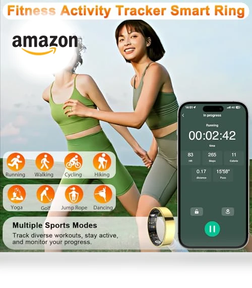 Smart Ring Health Tracker — Smart Rings, Mefoma
