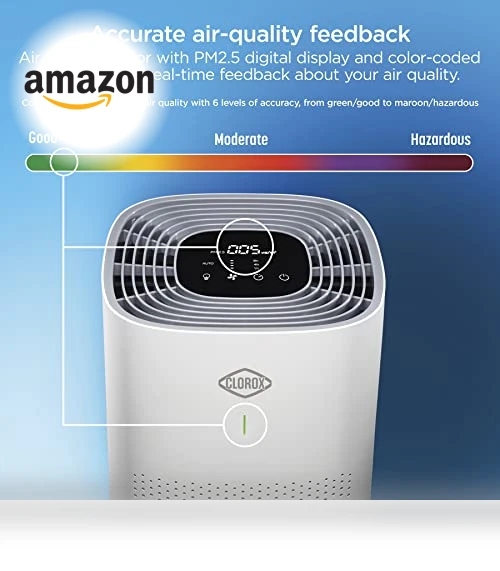True HEPA Air Purifier — Activated Carbon Air Purifiers, Clorox Home Appliances