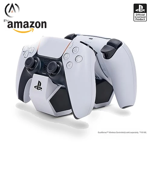 Twin Charging Station for Wireless Controllers — AC Adapters, PowerA