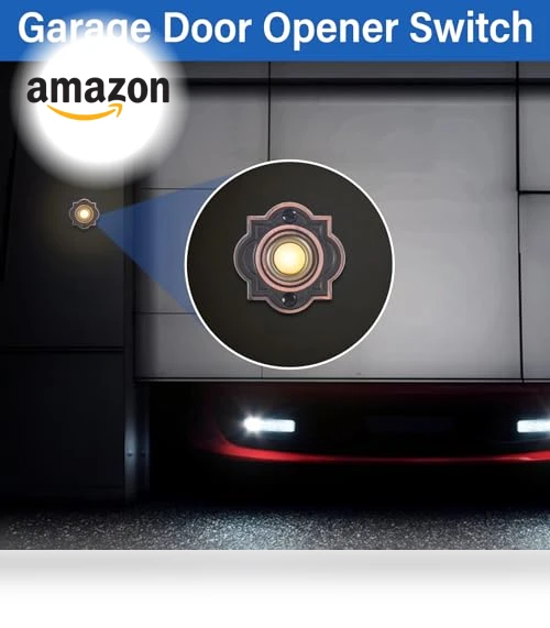 Wired Lighted Up LED Doorbell Button — Push Buttons, RANERVZ