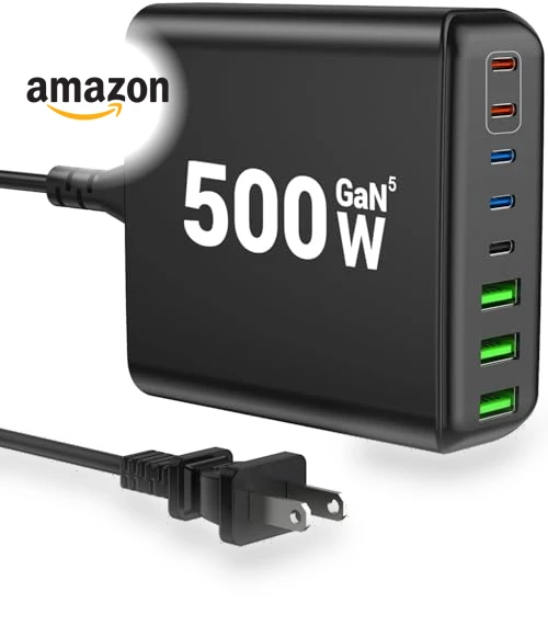 8 Port USB Fast Charging Station — Chargers