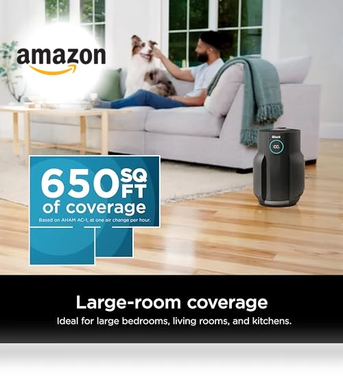 Air Purifier for Home Large Room — Activated Carbon Air Purifiers, Shark