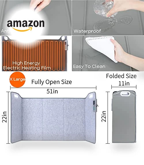 Foldable Portable Space Heater — Portable Heating Solutions, ESSUNTIAL